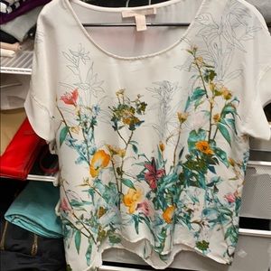 Forever 21 flowery blouse